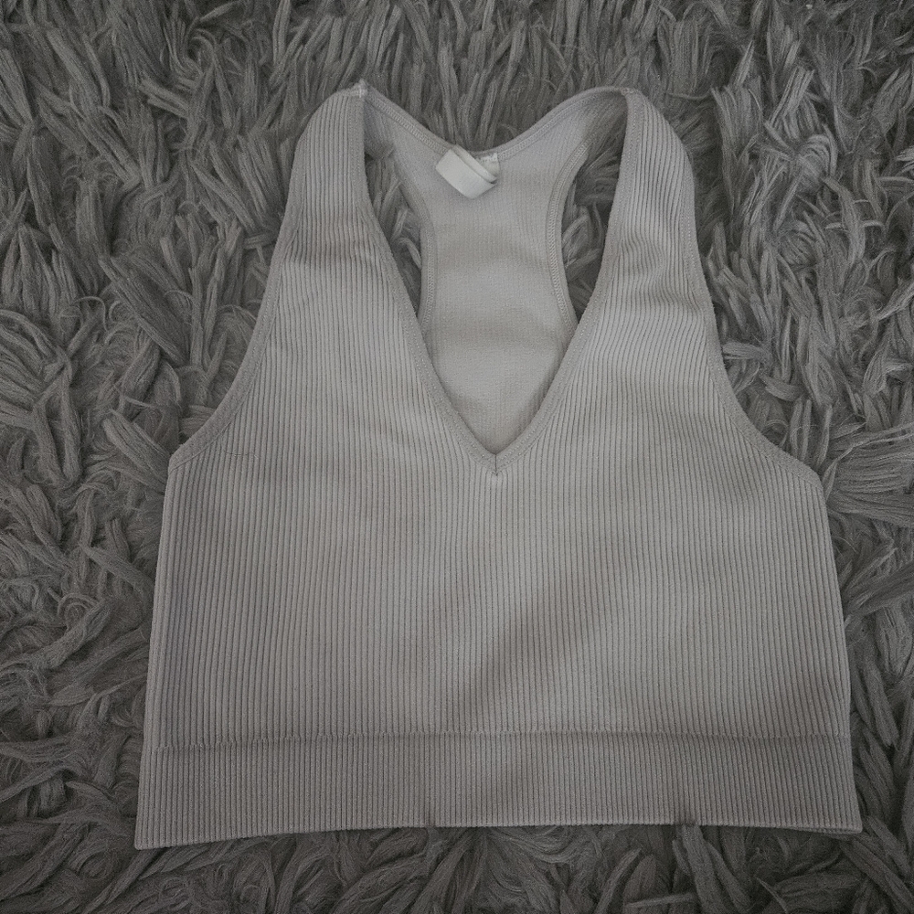 Zenana Ribbed Racerback Tank Top